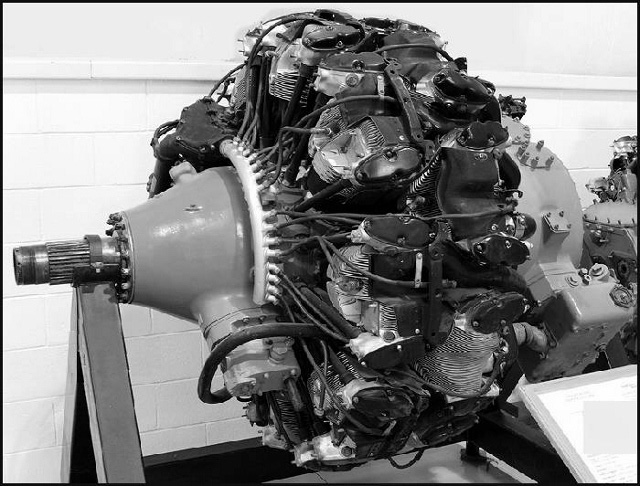 Wright Turbo-Cyclone 18R-3350-TC Radial Engine